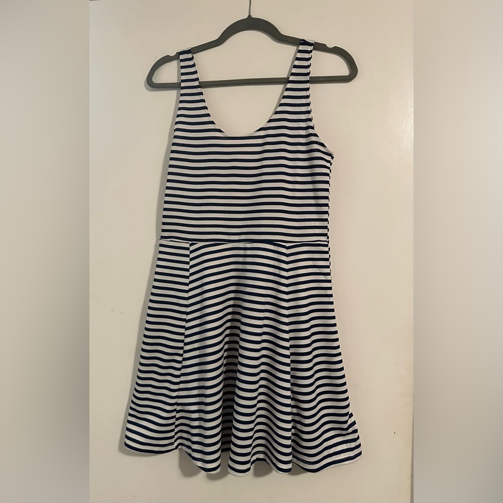 H&M dress stripped size 10 never been worn